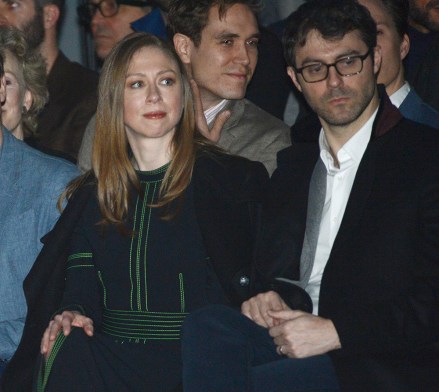 Marc Mezvinsky and Chelsea Clinton
Burberry Show, Front Row, London Fashion Week, UK - 17 Feb 2018