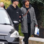 EXCLUSIVE: Nick Jonas and Pryanka Chopra Jonas celebrate their 2nd anniversary with a walk through the streets of London during Covid Lockdown in the city.