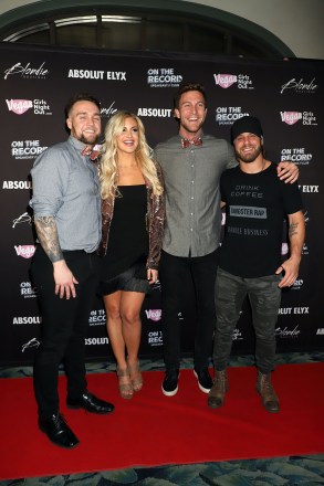 Nick Maccarone, Kat Dunn, Corey Brooks, Paulie Calafiore
Vegas Girls Night Out hosts The 'Single and Mingle' Event, Las Vegas, USA - 15 Feb 2020