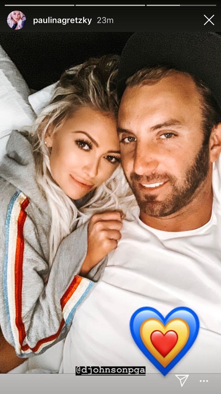 paulina gretzky dustin johnson