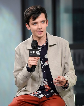 Actor Asa Butterfield participates in BUILD Speaker Series to discuss the film, "The Space Between Us", at AOL Studios, in New YorkBUILD Speaker Series: "The Space Between Us" Cast, New York, USA - 26 Jan 2017