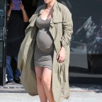 Pregnant Kim Kardashian and Kanye West take baby North to a ballet class in Los Angeles with Kourtney Kardashian and Penelope