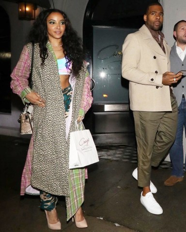 West Hollywood, CA  - Singer Tinashe and Mario outside Craig's Restaurant in West Hollywood after enjoying a nice dinner.

Pictured: Tinashe, Mario

BACKGRID USA 15 JANUARY 2019 

BYLINE MUST READ: Hollywood To You / BACKGRID

USA: +1 310 798 9111 / usasales@backgrid.com

UK: +44 208 344 2007 / uksales@backgrid.com

*UK Clients - Pictures Containing Children
Please Pixelate Face Prior To Publication*