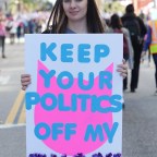 Women's March, Los Angeles, USA - 19 Jan 2019