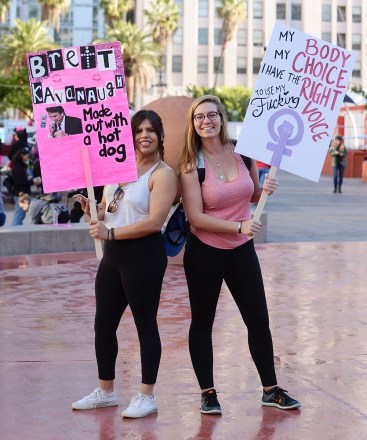 Protesters
Women's March, Los Angeles, USA - 19 Jan 2019