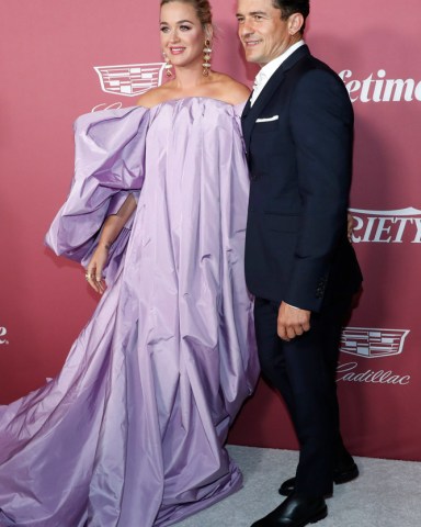 Katy Perry and English actor Orlando Bloom attend the Variety's 2021 Power of Women event at the Wallis Annenberg Center in Beverly Hills, California, USA, 30 September 2021. Variety's 2021 Power of Women Event in Beverly Hills, USA - 30 Sep 2021