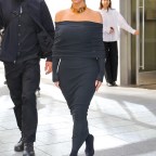 Kim Kardashian Black Dress NYC Spl