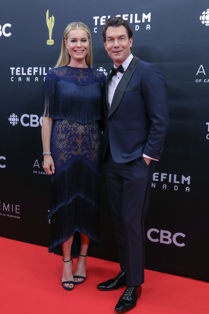 Rebecca Romijn & Jerry O’Connell At The Canadian Screen Awards