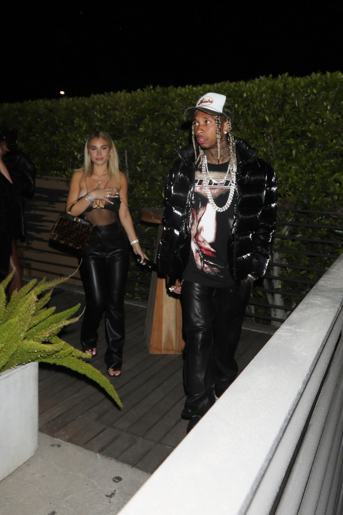 Tyga & Camaryn Swanson Spotted Out
