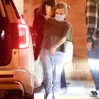 angelina Jolie goes shopping with her daughter at Joann Fabrics and Craft