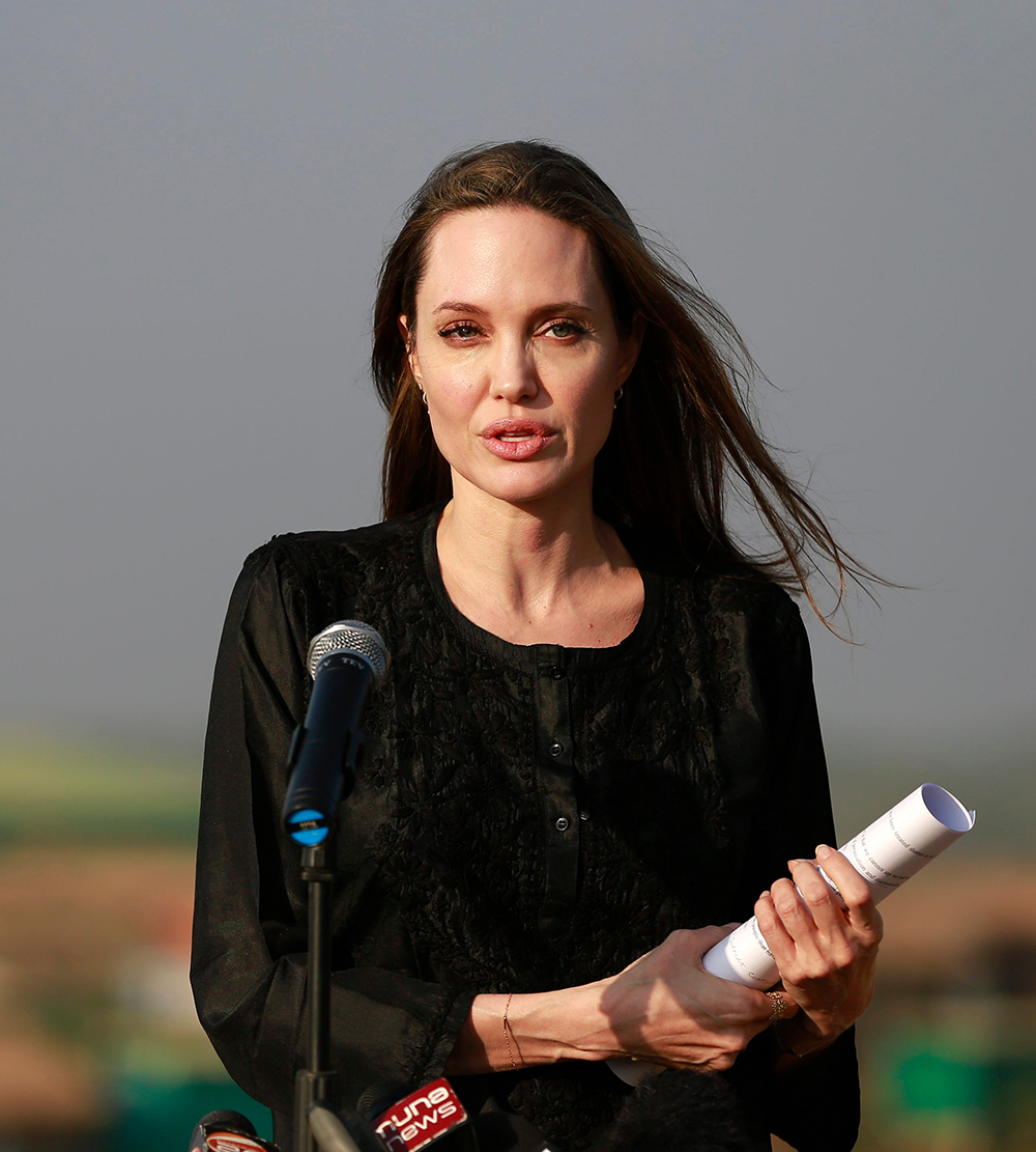 Rohingya Angelina Jolie, Cox's Bazar, Bangladesh - 05 Feb 2019