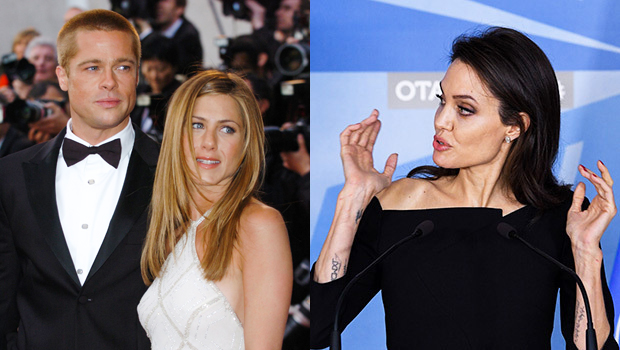 Angelina Jolie Shocked Brad Pitt Went To Jennifer Aniston’s Birthday ...