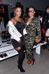 Bernice Burgos and Lea Robinson in the front row
Bosideng show, Front Row, Spring Summer 2019, New York Fashion Week, USA - 11 Sep 2018