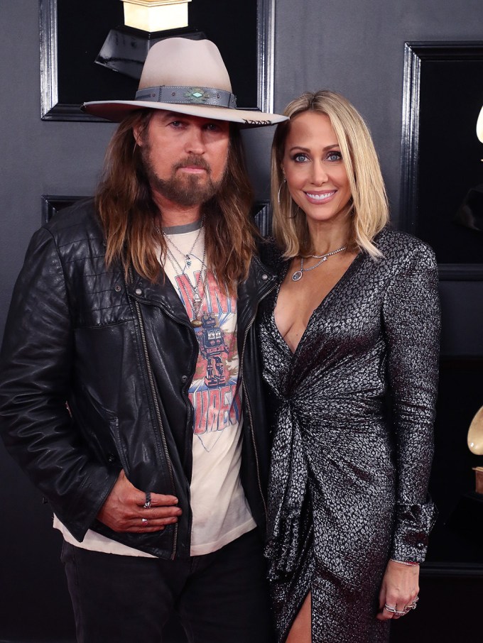 Billy Ray Cyrus and Letitia Cyrus in 2019