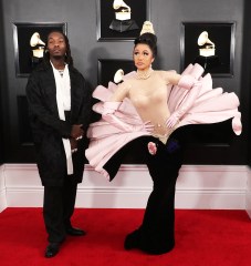 Offset and Cardi B
61st Annual Grammy Awards, Arrivals, Los Angeles, USA - 10 Feb 2019