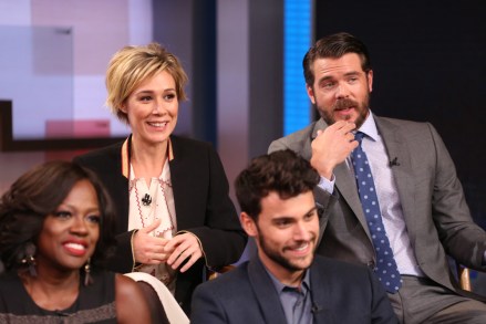 GOOD MORNING AMERICA - The cast of ABC's "How to Get Away With Murder" are guests on "Good Morning America," 11/12/15, airing on the ABC Television Network.(ABC/Fred Lee) VIOLA DAVIS, LIZA WEIL, JACK FALAHEE, CHARLIE WEBER