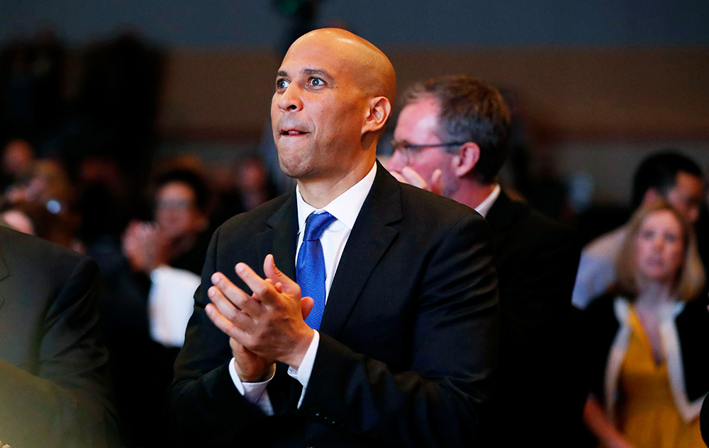 Election 2020 Democrats Booker, Des Moines, USA - 06 Oct 2018