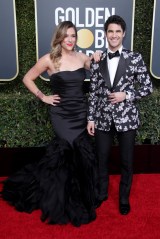 Mia Swier and Darren Criss
76th Annual Golden Globe Awards, Arrivals, Los Angeles, USA - 06 Jan 2019