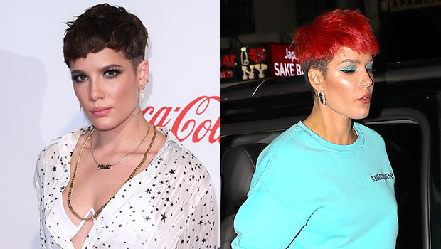 Halsey Rocks Red Hair At Snl Dinner Pic Hollywood Life