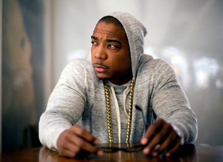 This photo shows rapper Ja Rule during an interview in Atlanta. Ja Rule, who recently spent nearly two years behind bars for illegal gun possession, landed a role in a new movie because screenwriter Galley Molina empathized with the rapper. He stars as a high-level drug dealer who struggles to leave his illegal lifestyle behind after getting into a serious relationship with a church-going woman played by Adrienne Bailon
People Ja Rule, Atlanta, USA - 12 Aug 2013