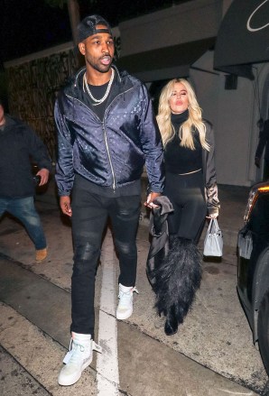 Khloe Kardashian and Tristan Thompson
Celebrities at Craig's Restaurant, Los Angeles, USA - 13 Jan 2019