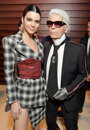 Kendall Jenner and Karl Lagerfeld
LVMH Prize for Young Fashion Designers, Autumn Winter 2017, Paris Fashion Week, France - 02 Mar 2017