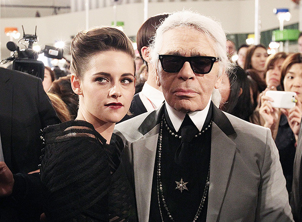 Kristen Stewart Karl Lagerfeld