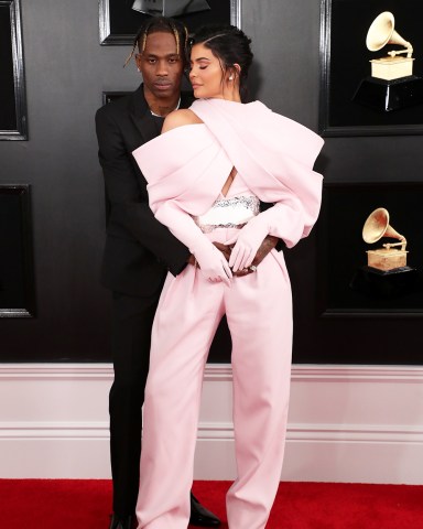 Travis Scott and Kylie Jenner
61st Annual Grammy Awards, Arrivals, Los Angeles, USA - 10 Feb 2019