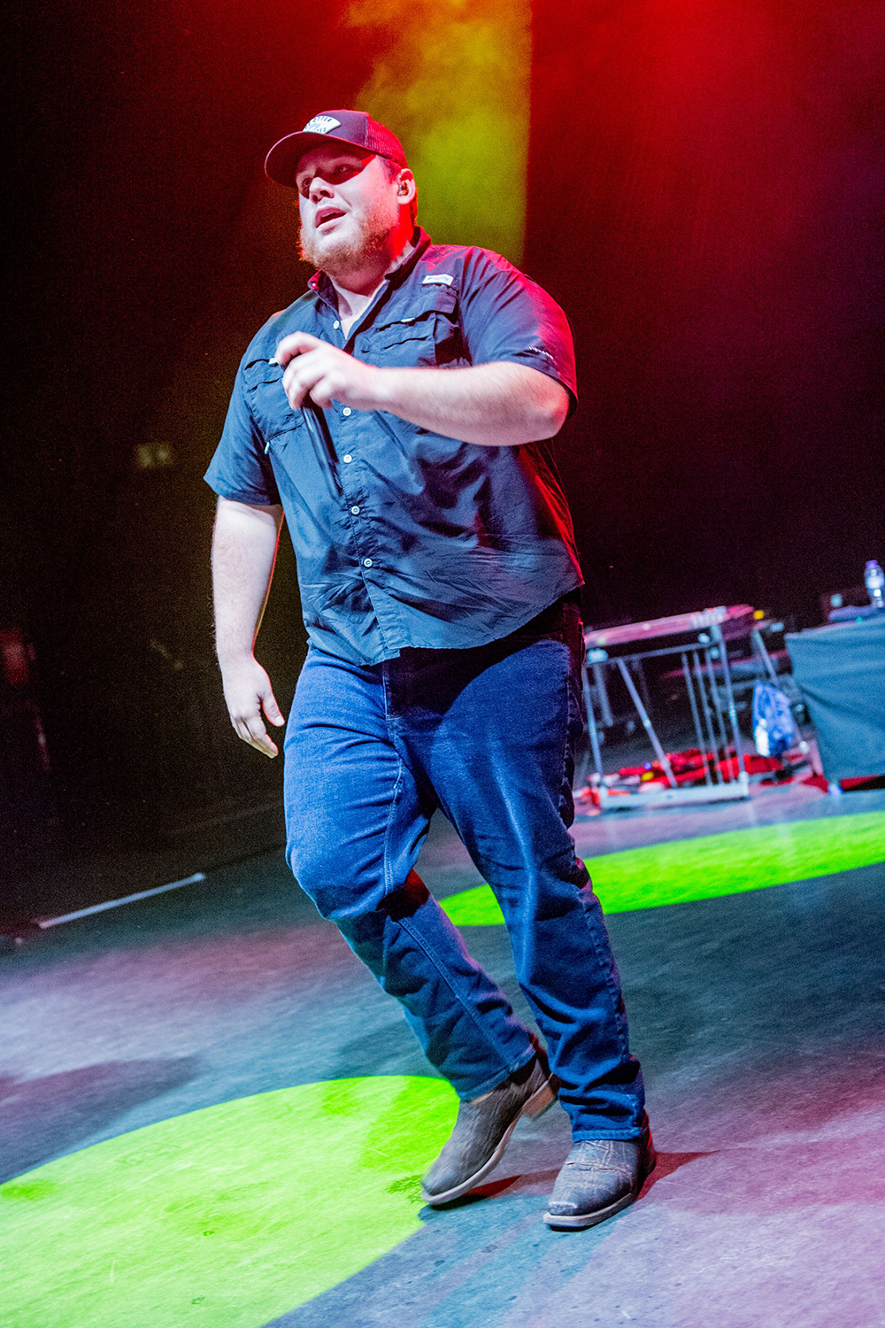 Luke Combs in concert at O2 Shepherds Bush Empire, London, UK - 04 Oct 2018