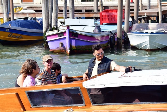 Orland Bloom & Katy Perry In Venice
