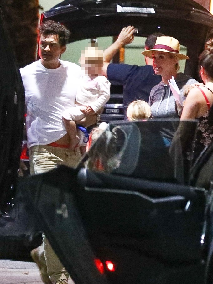 Orlando Bloom & Katy Perry With Daughter Daisy