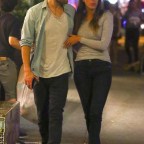 *EXCLUSIVE* Paul Wesley enjoys a romantic dinner date night with a mystery woman in NYC