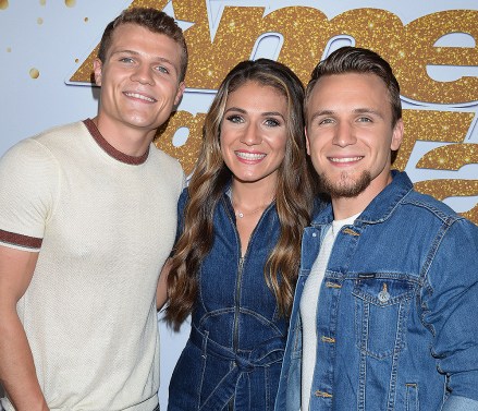 We Three
'America's Got Talent' season 13 kickoff, Arrivals, Los Angeles, USA - 14 Aug 2018