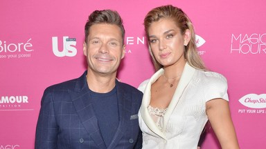 Ryan Seacrest & Shayna Taylor at US Weekly's Most Stylish New Yorker party in Sept. 2018