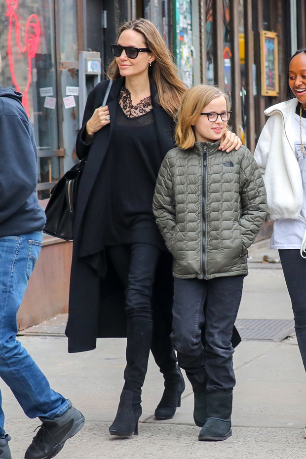 Angelina Jolie Vivienne Shiloh Zahara