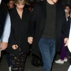 Taylor Swift and Joe Alwyn walk hand in hand out of SNL’s after party at Zuma in NYC