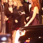 Taylor Swift and boyfriend Joe Alwyn attend a Golden Globes after party held at the Sunset Tower Hotel