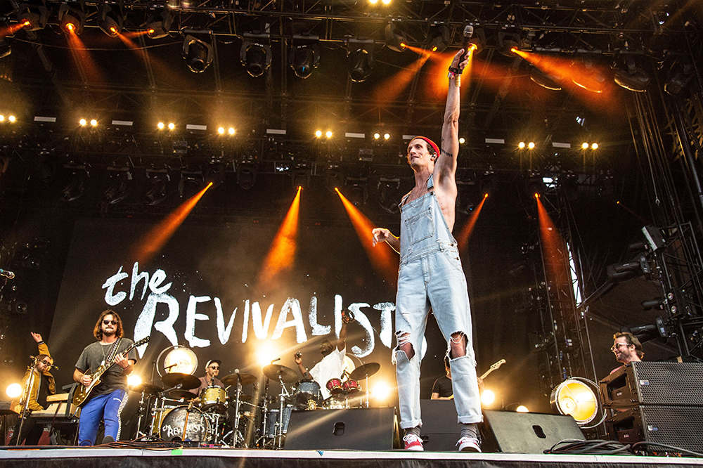 David Shaw of The Revivalists performs at the Bonnaroo Music and Arts Festival, in Manchester, Tenn
2018 Bonnaroo Music and Arts Festival - Day 2, Manchester, USA - 08 Jun 2018