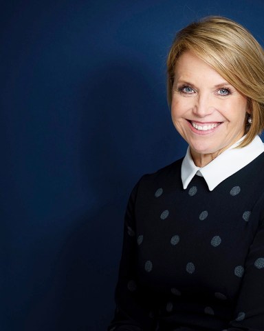 Katie Couric poses for a portrait on in New York Katie Couric Portrait Session, New York, USA - 09 May 2019