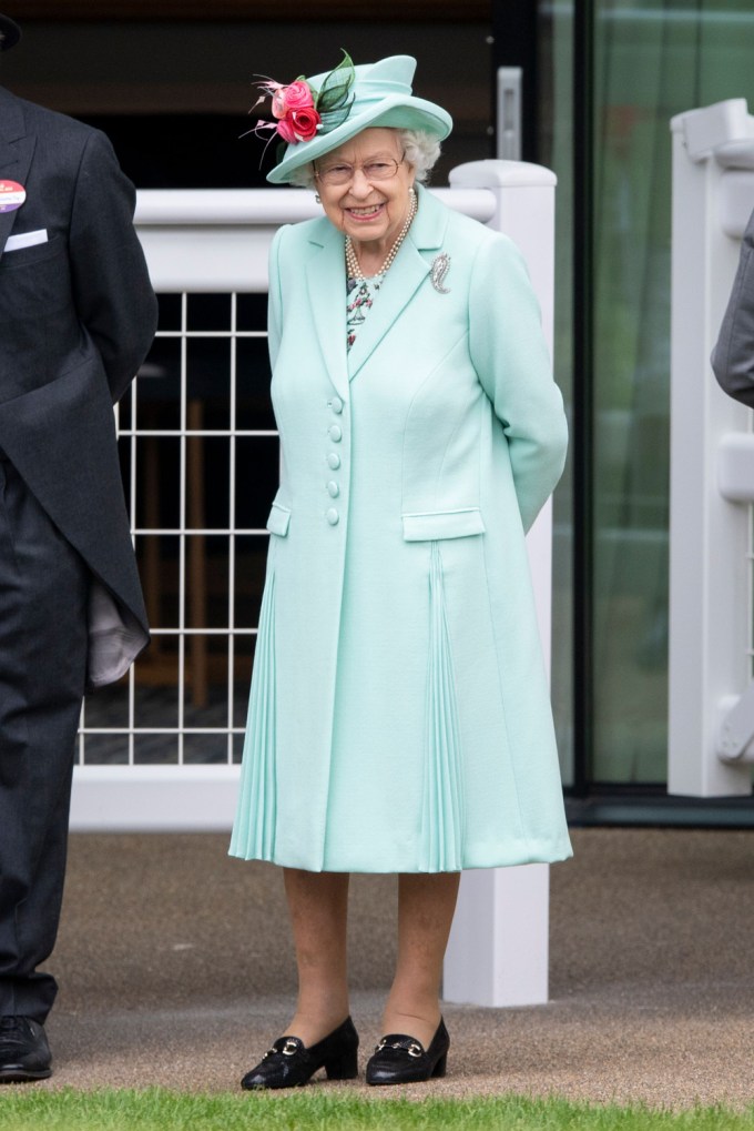 Queen Elizabeth attends the Royal Ascot