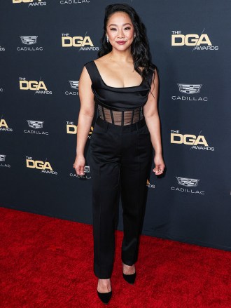 BEVERLY HILLS, LOS ANGELES, CALIFORNIA, USA - FEBRUARY 18: 75th Annual Directors Guild Of America (DGA) Awards held at The Beverly Hilton Hotel on February 18, 2023 in Beverly Hills, Los Angeles, California, United States. 19 Feb 2023 Pictured: Stephanie Hsu. Photo credit: Xavier Collin/Image Press Agency/MEGA TheMegaAgency.com +1 888 505 6342 (Mega Agency TagID: MEGA944634_081.jpg) [Photo via Mega Agency]