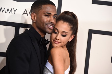 Big Sean, left, and Ariana Grande arrive at the 57th annual Grammy Awards at the Staples Center, in Los Angeles
The 57th Annual Grammy Awards - Arrivals, Los Angeles, USA - 8 Feb 2015