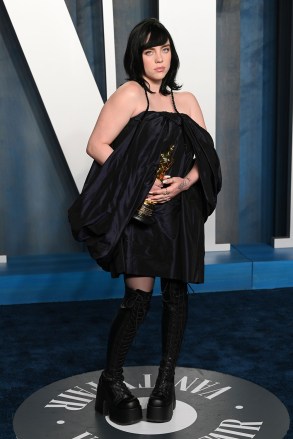 Billie Eilish Vanity Fair Oscar Party, Arrival, Los Angeles, USA - March 27, 2022