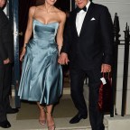 Katharine McPhee And David Foster Leave Their Wedding Reception In Mayfair