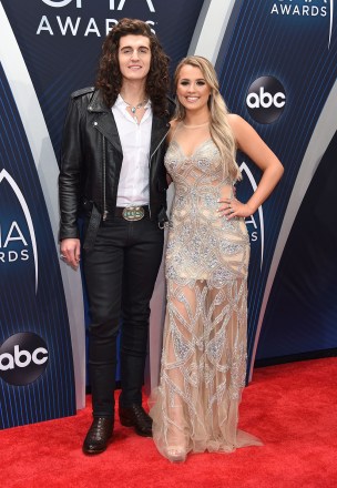 Cade Foehner and Gabby Barrett
52nd Annual CMA Awards, Arrivals, Nashville, USA - 14 Nov 2018