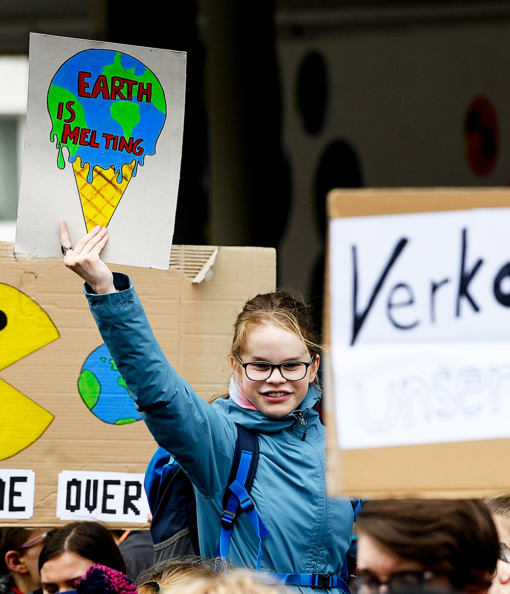 Fridays For Future demonstration in Dresden, Germany - 15 Mar 2019