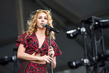 Haley Reinhart performs at the New Orleans Jazz and Heritage Festival, in New Orleans
2017 Jazz and Heritage Festival - Weekend 2 - Day 1, New Orleans, USA - 4 May 2017
