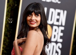 Jameela Jamil arrives at the 76th annual Golden Globe Awards at the Beverly Hilton Hotel, in Beverly Hills, Calif
76th Annual Golden Globe Awards - Arrivals, Beverly Hills, USA - 06 Jan 2019