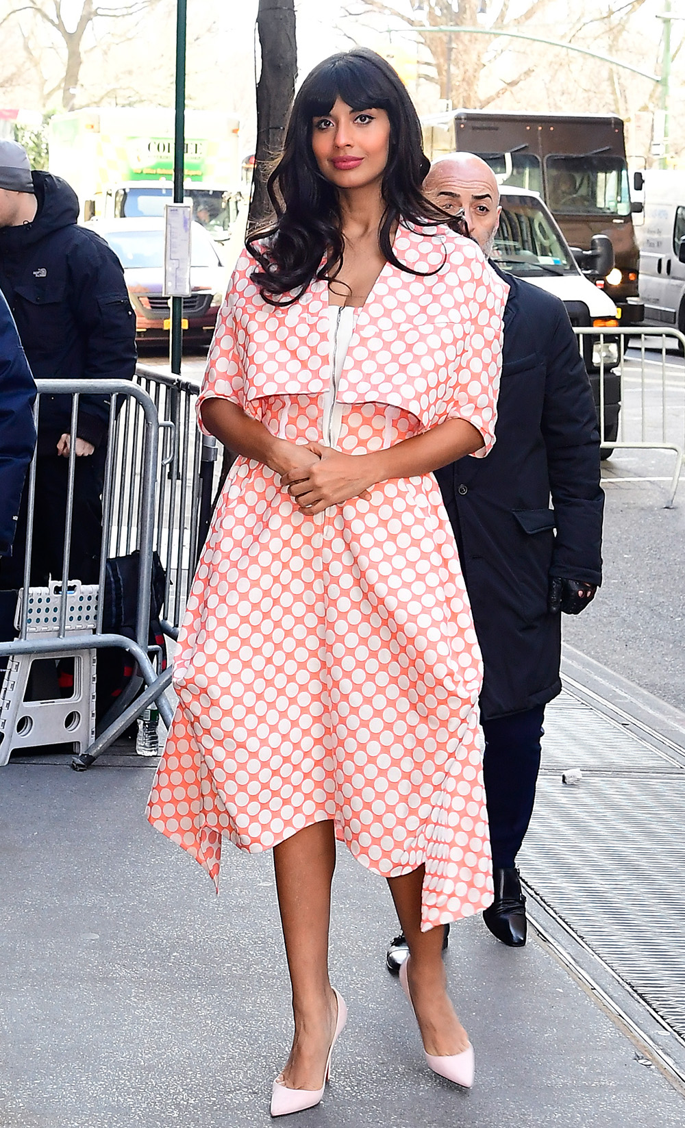 Jameela Jamil Arrives At The View