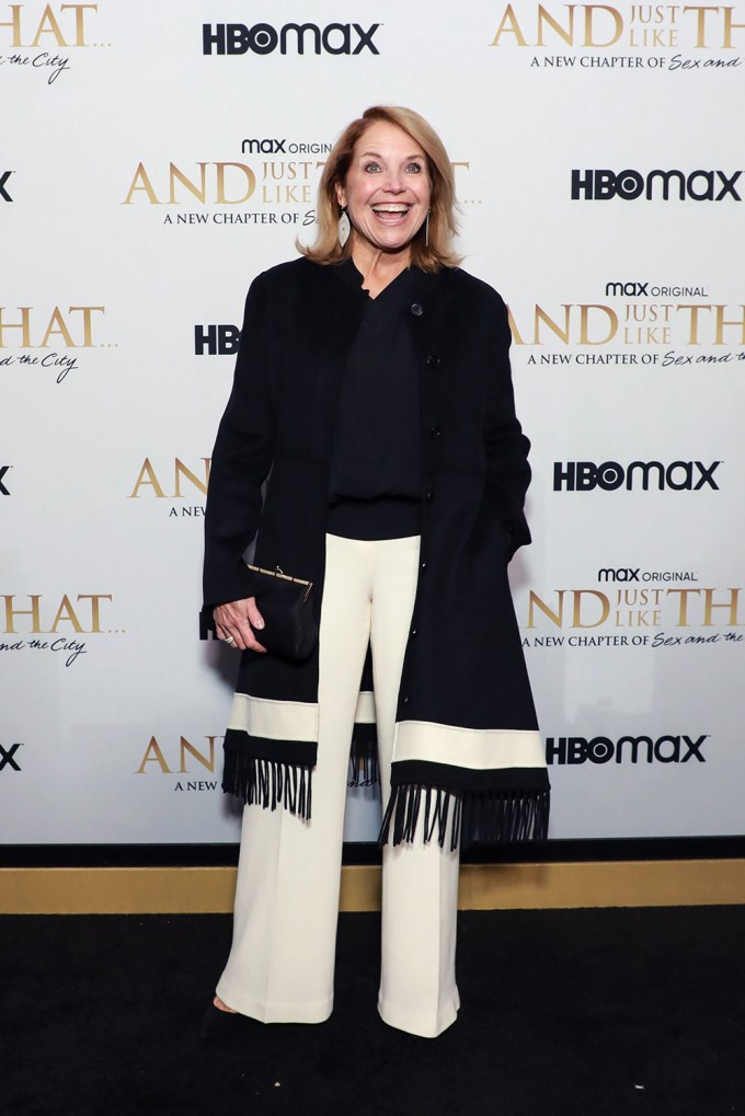 Katie Couric At The Premiere Of ‘And Just Like That’